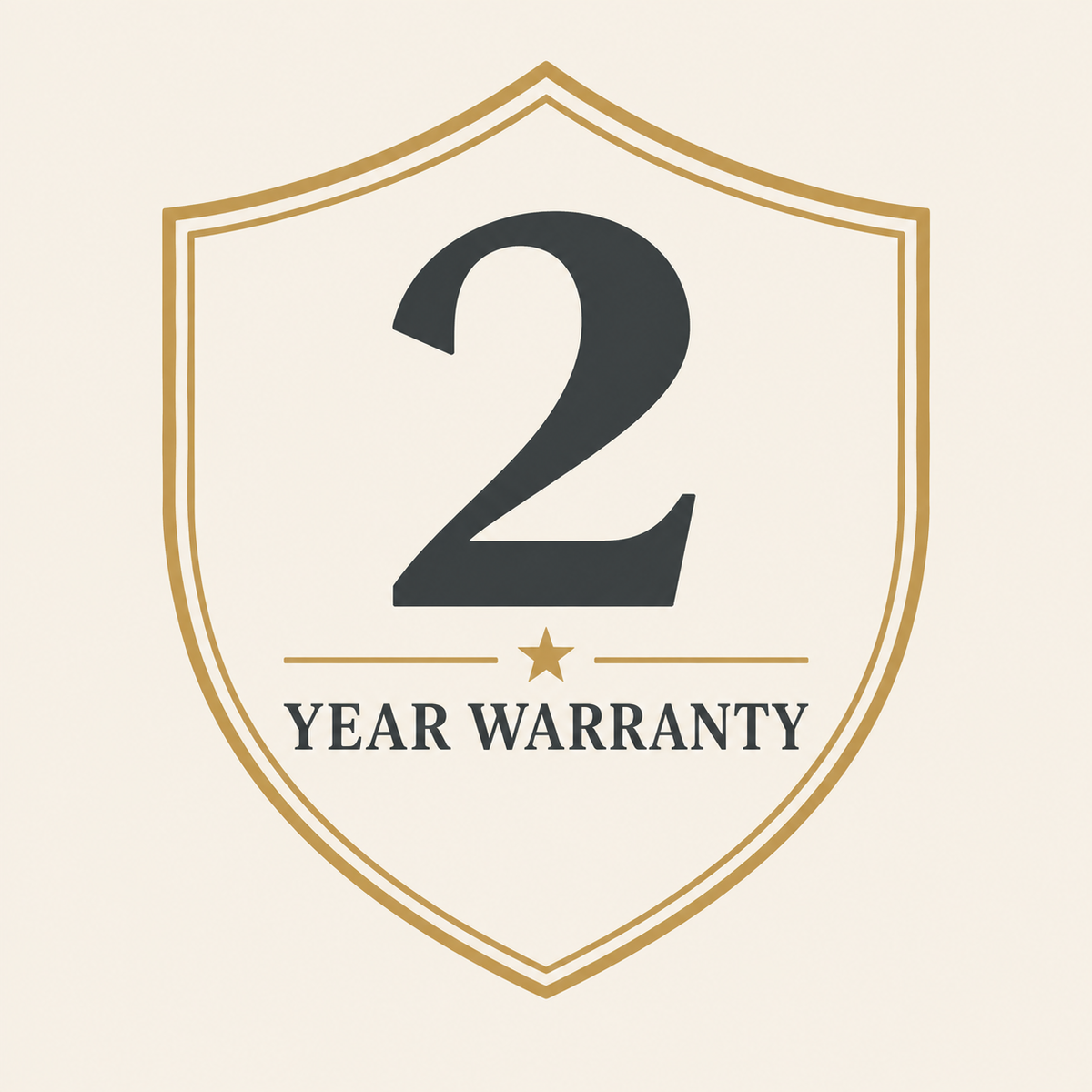 Zorevana 2-Year Warranty badge