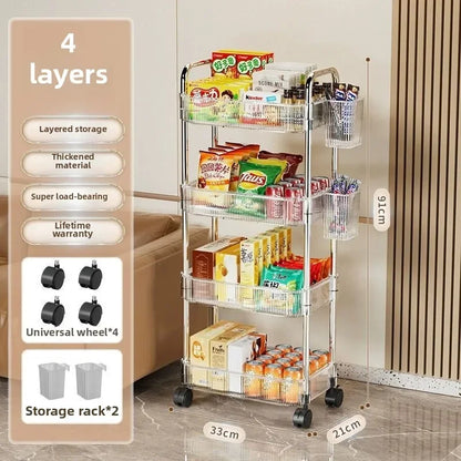 Clear Rolling Storage Cart - product image 11