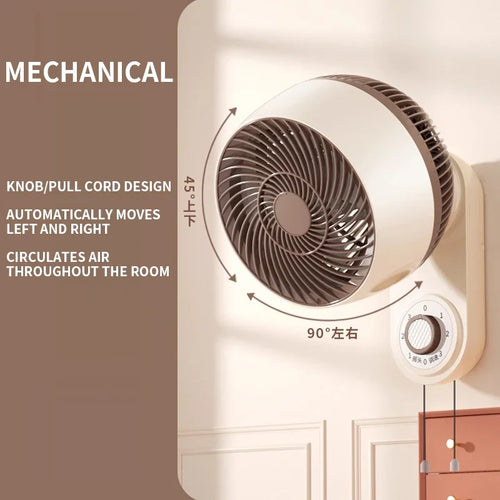 Compact Electric Wall Fan - product image 01