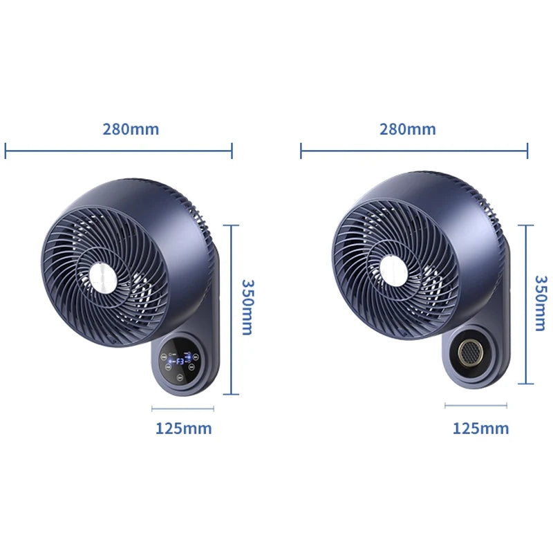 Compact Electric Wall Fan - product image 02