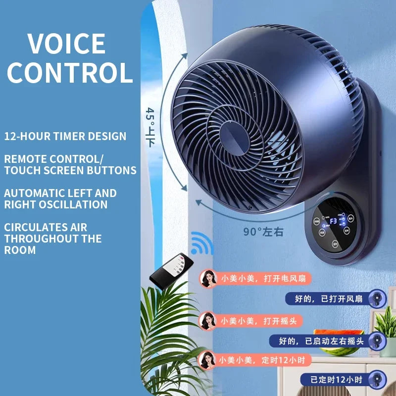 Compact Electric Wall Fan - product image 05