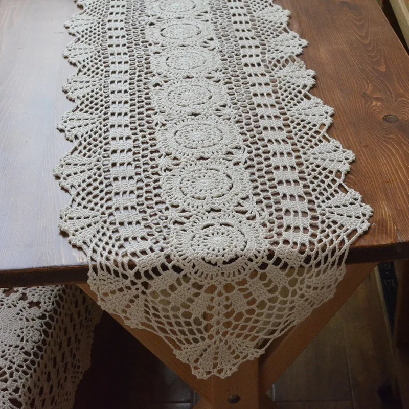 Cotton Crochet Table Runner - product image 02