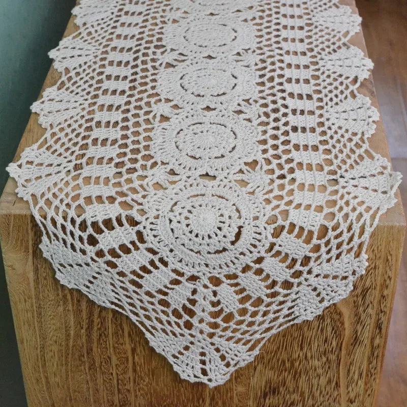 Cotton Crochet Table Runner - product image 06
