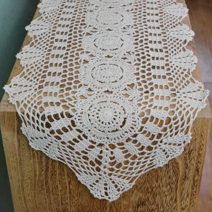Cotton Crochet Table Runner - product image 06