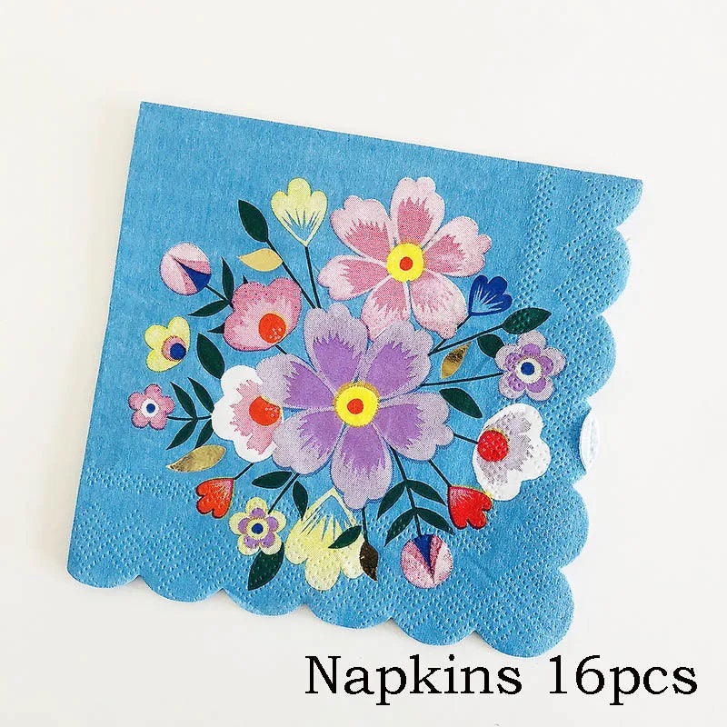 Floral Disposable Party Tableware - product image 22