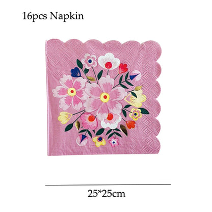 Floral Disposable Party Tableware - product image 25