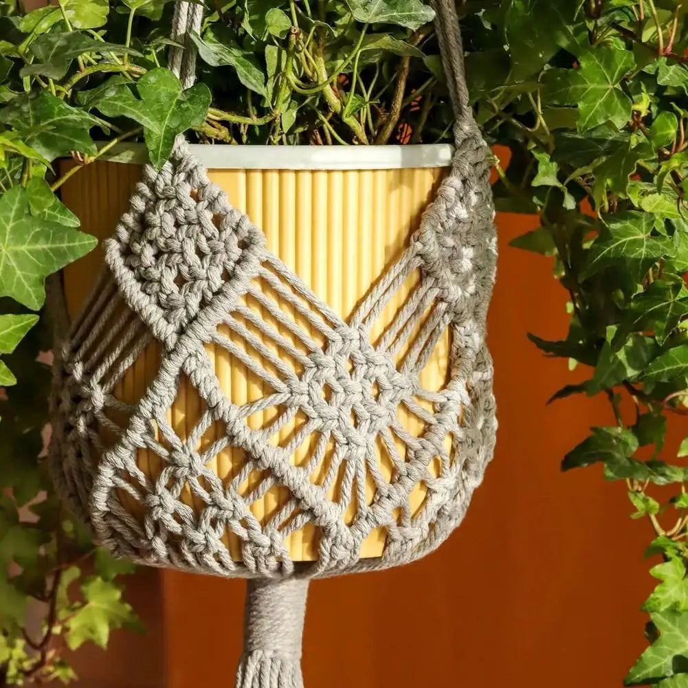 Macrame Hanging Planter Holder - product image 06