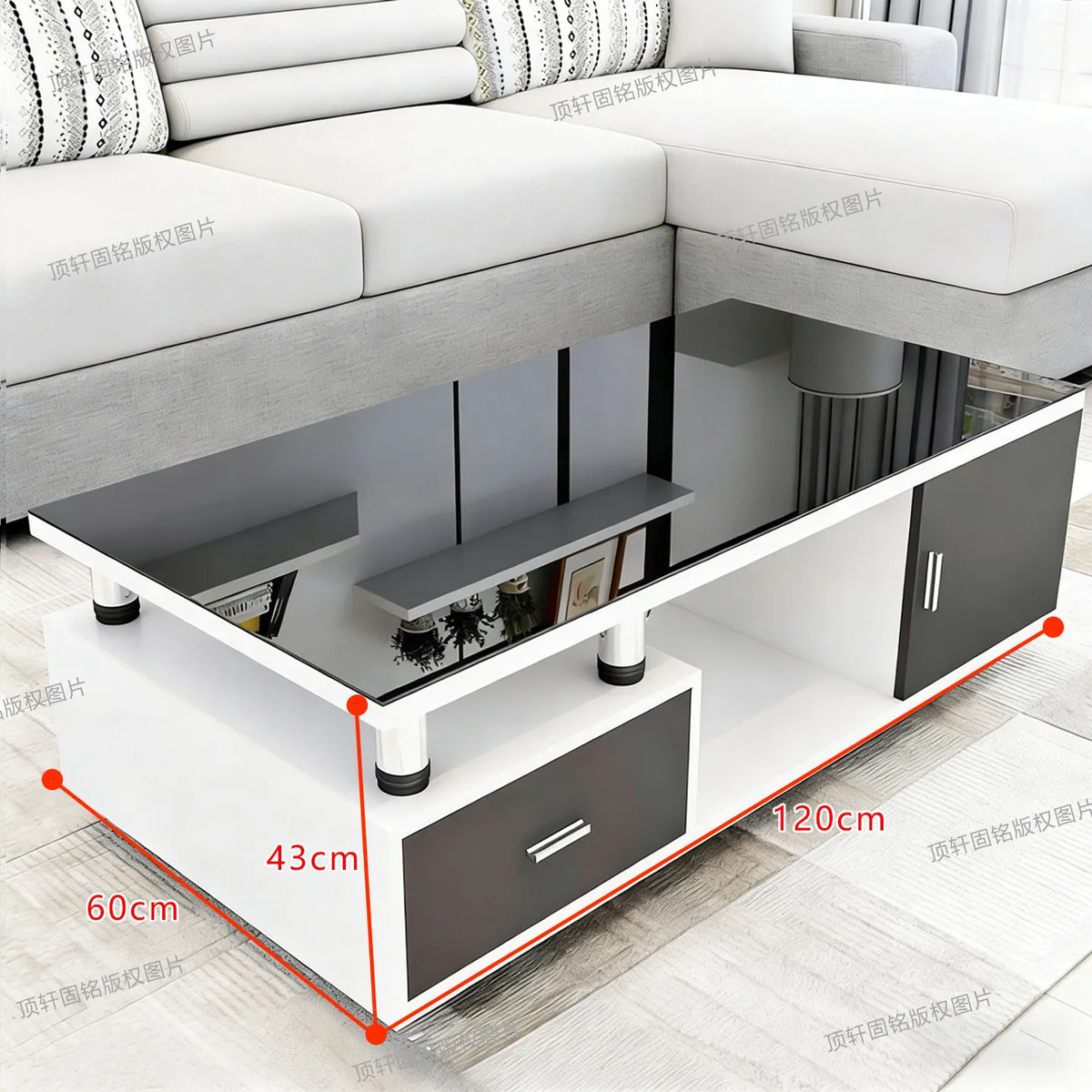 Modern Living-Room Coffee Table with Storage - product image 11