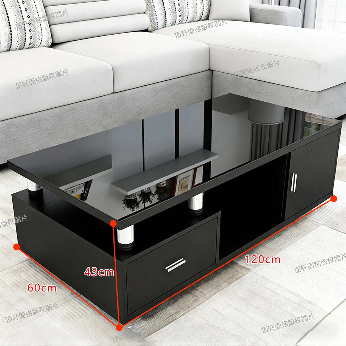Modern Living-Room Coffee Table with Storage - product image 14