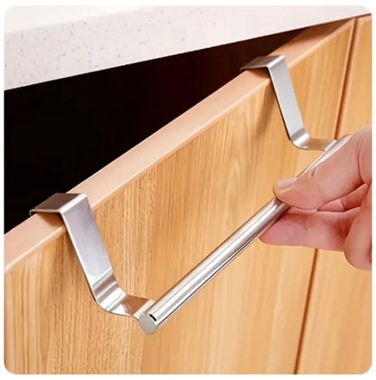 Over-Door Stainless Steel Towel Bar - product image 03