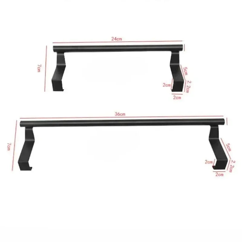 Over-Door Stainless Steel Towel Bar - product image 06