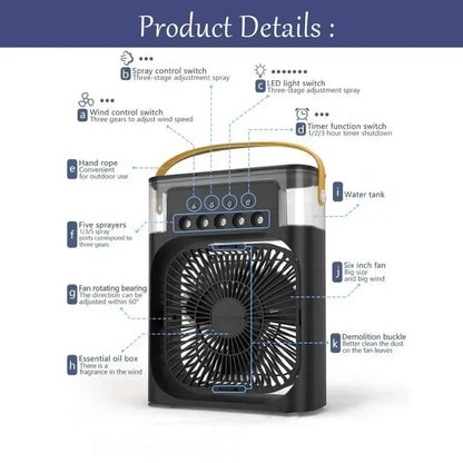 Portable Air Cooler Fan - product image 05
