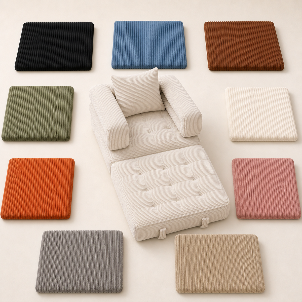 Zorevana — presentación de los nueve colores
