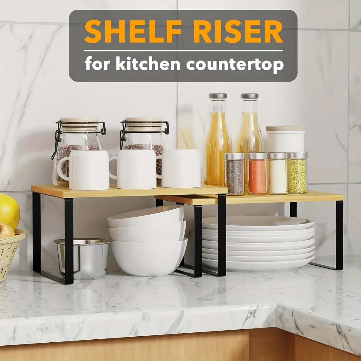 Stackable Kitchen Shelf Set - product image 02