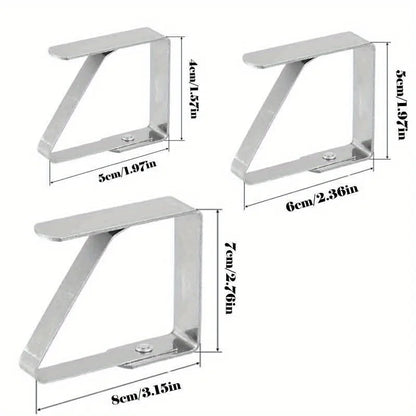 Stainless Steel Tablecloth Clips - product image 01