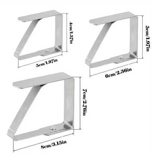 Stainless Steel Tablecloth Clips - product image 01