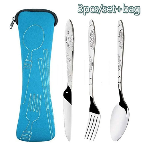 Travel Cutlery Kit with Pouch - product image 01