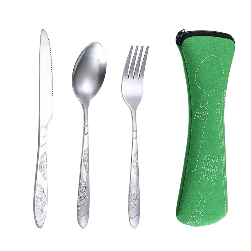 Travel Cutlery Kit with Pouch - product image 02