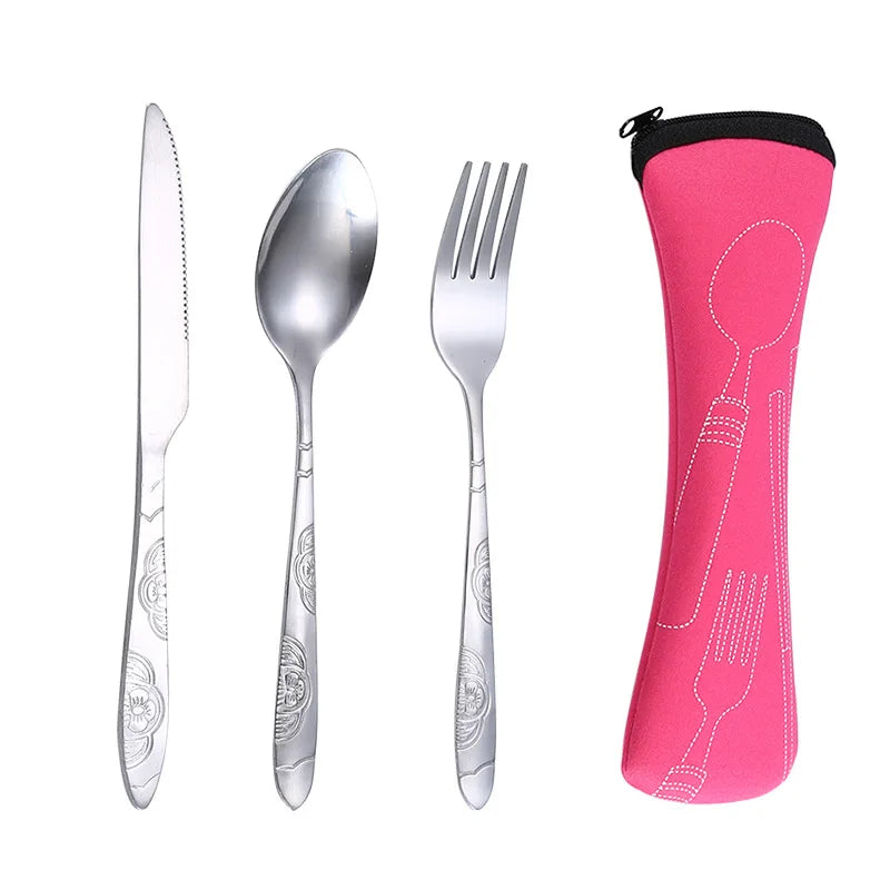 Travel Cutlery Kit with Pouch - product image 03