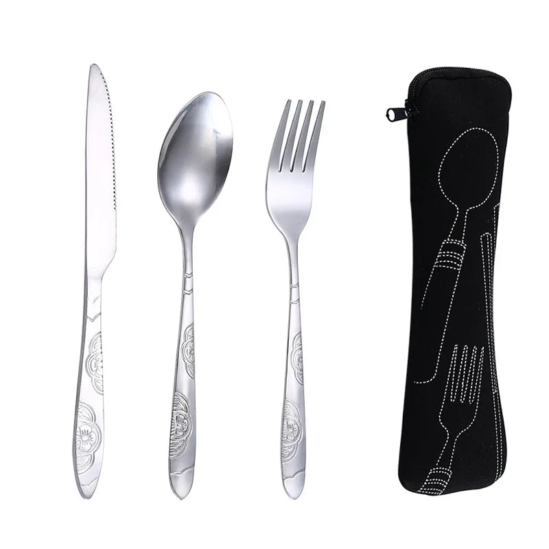 Travel Cutlery Kit with Pouch - product image 04