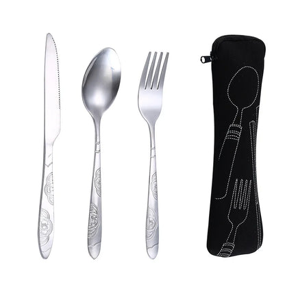 Travel Cutlery Kit with Pouch - product image 04