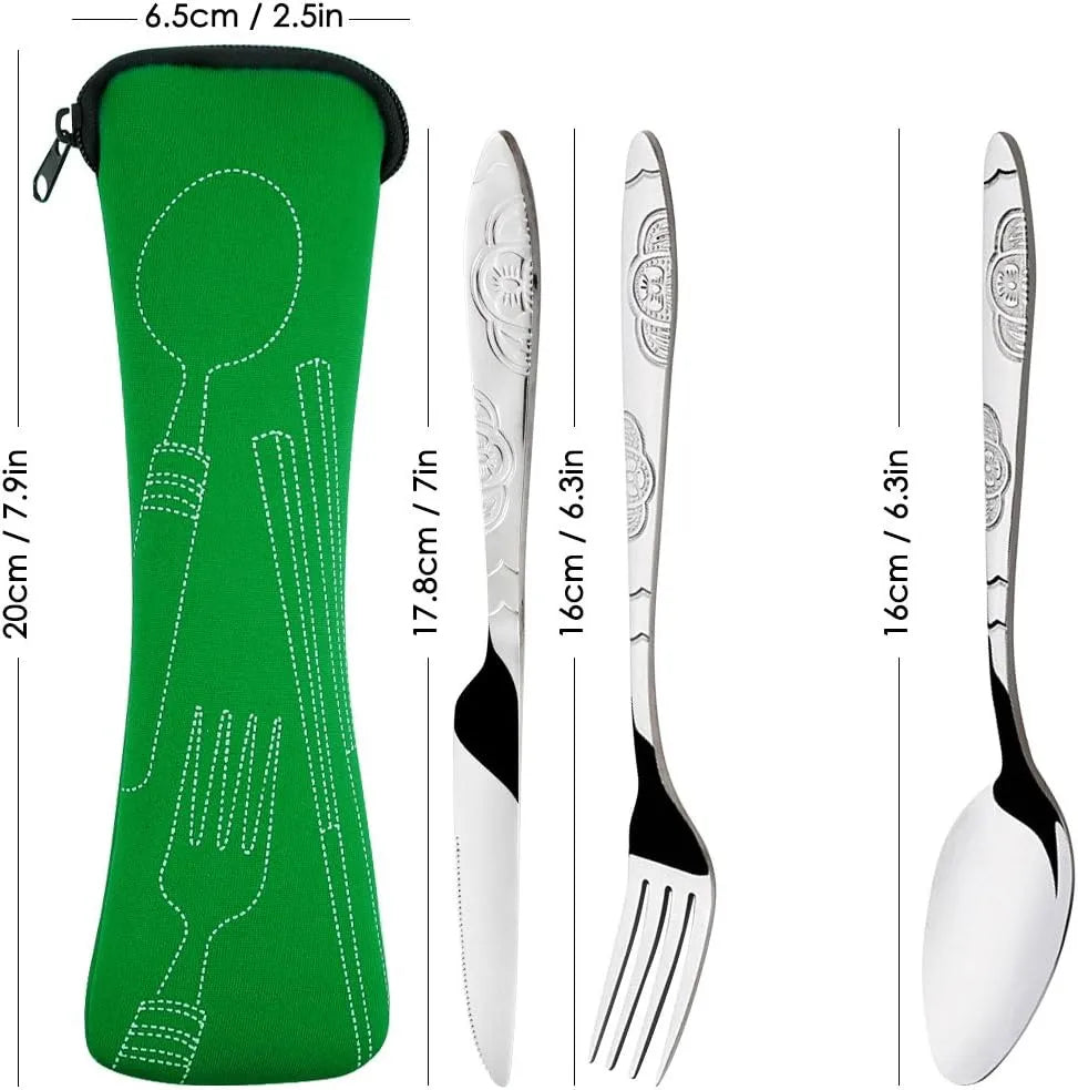 Travel Cutlery Kit with Pouch - product image 05