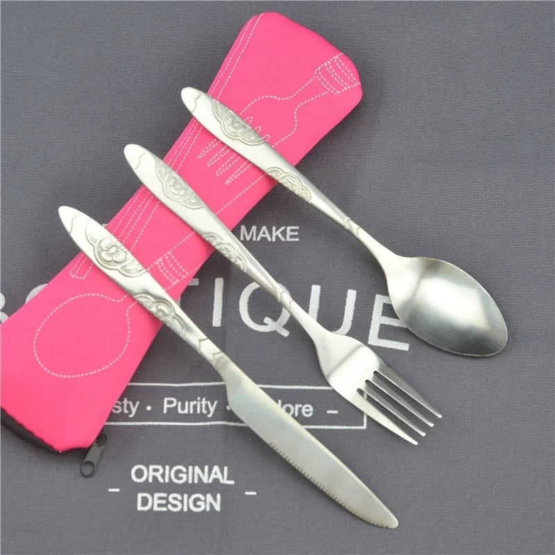 Travel Cutlery Kit with Pouch - product image 09